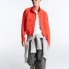 Chaqueta con bolsillos de piqué de algodón Chaqueta con bolsillos de piqué de algodón