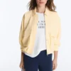 Chaqueta con bolsillos de piqué de algodón Chaqueta con bolsillos de piqué de algodón