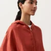 Chaqueta con capucha 100 % lino Chaqueta con capucha 100 % lino