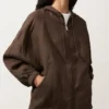 Chaqueta con capucha 100 % lino Chaqueta con capucha 100 % lino