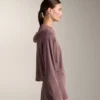 Chaqueta con capucha de punto acanalado Chaqueta con capucha de punto acanalado