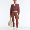 Chaqueta con capucha de punto elástico Chaqueta con capucha de punto elástico