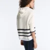 Chaqueta con capucha de punto ondulado Chaqueta con capucha de punto ondulado