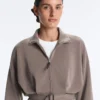 Chaqueta con cinturón tipo corsé Soft Touch y modal Chaqueta con cinturón tipo corsé Soft Touch y modal
