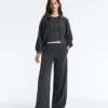 Pantalones de rayas asimétricas con modal Pantalones de rayas asimétricas con modal