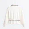 Chaqueta con ribetes y tejido modal Soft Touch Chaqueta con ribetes y tejido modal Soft Touch