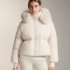 Chaqueta corta acolchada 100 % plumón