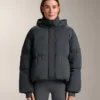 Chaqueta corta acolchada 100 % plumón