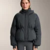 Chaqueta corta acolchada 100 % plumón