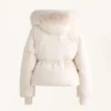 Chaqueta corta acolchada 100 % plumón