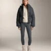 Chaqueta corta acolchada 100 % plumón