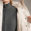 Chaqueta corta acolchada 100 % plumón