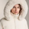 Chaqueta corta acolchada 100 % plumón