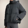 Chaqueta corta acolchada 100 % plumón