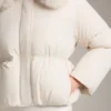 Chaqueta corta acolchada 100 % plumón