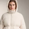 Chaqueta corta acolchada 100 % plumón