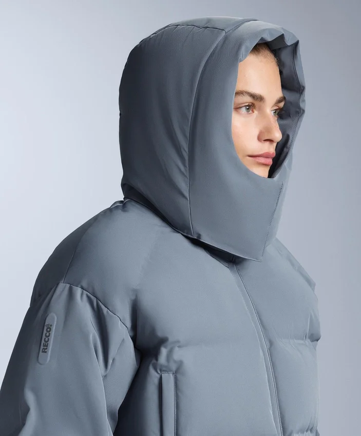 Chaqueta corta de esquí ligera, 80 % plumón y 20 % Minardi Piume, resistente al agua Chaqueta corta de esquí ligera, 80 % plumón y 20 % Minardi Piume, resistente al agua