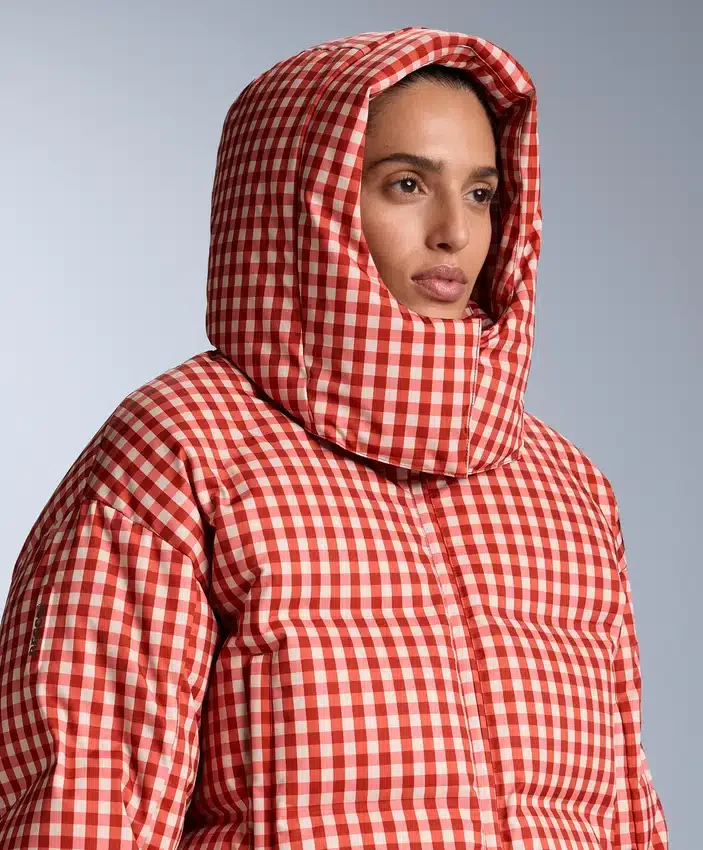 Chaqueta corta de esquí ligera, 80 % plumón y 20 % Minardi Piume, resistente al agua Chaqueta corta de esquí ligera, 80 % plumón y 20 % Minardi Piume, resistente al agua