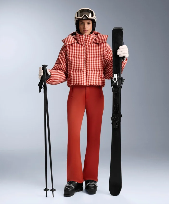Chaqueta corta de esquí ligera, 80 % plumón y 20 % Minardi Piume, resistente al agua Chaqueta corta de esquí ligera, 80 % plumón y 20 % Minardi Piume, resistente al agua