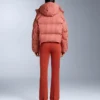 Chaqueta corta de esquí ligera, 80 % plumón y 20 % Minardi Piume, resistente al agua Chaqueta corta de esquí ligera, 80 % plumón y 20 % Minardi Piume, resistente al agua