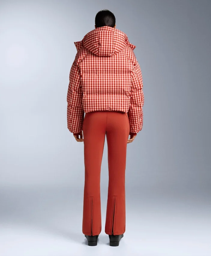 Chaqueta corta de esquí ligera, 80 % plumón y 20 % Minardi Piume, resistente al agua Chaqueta corta de esquí ligera, 80 % plumón y 20 % Minardi Piume, resistente al agua