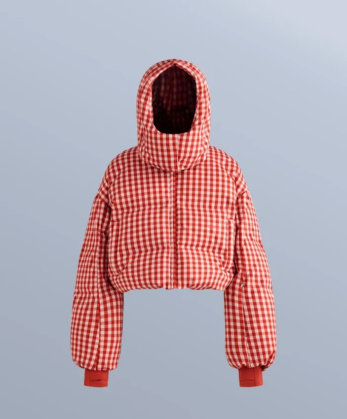 Chaqueta corta de esquí ligera, 80 % plumón y 20 % Minardi Piume, resistente al agua Chaqueta corta de esquí ligera, 80 % plumón y 20 % Minardi Piume, resistente al agua