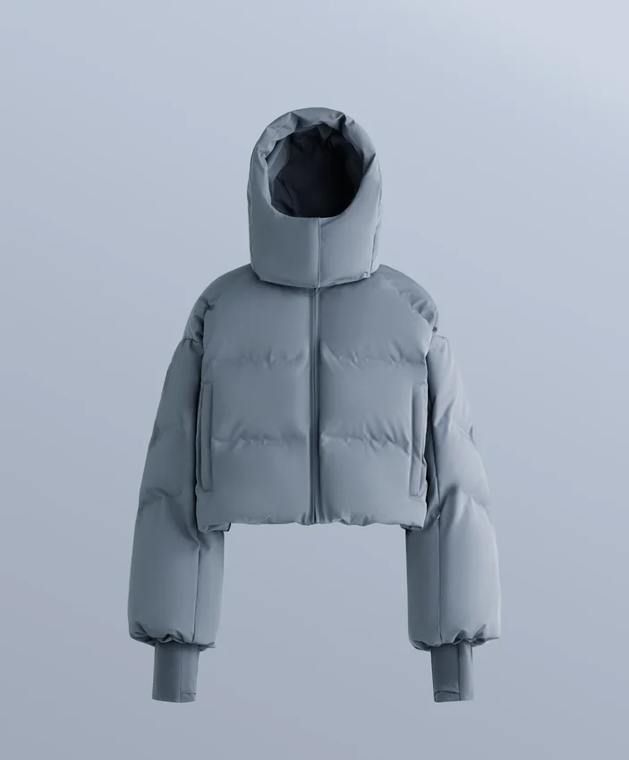 Chaqueta corta de esquí ligera, 80 % plumón y 20 % Minardi Piume, resistente al agua Chaqueta corta de esquí ligera, 80 % plumón y 20 % Minardi Piume, resistente al agua
