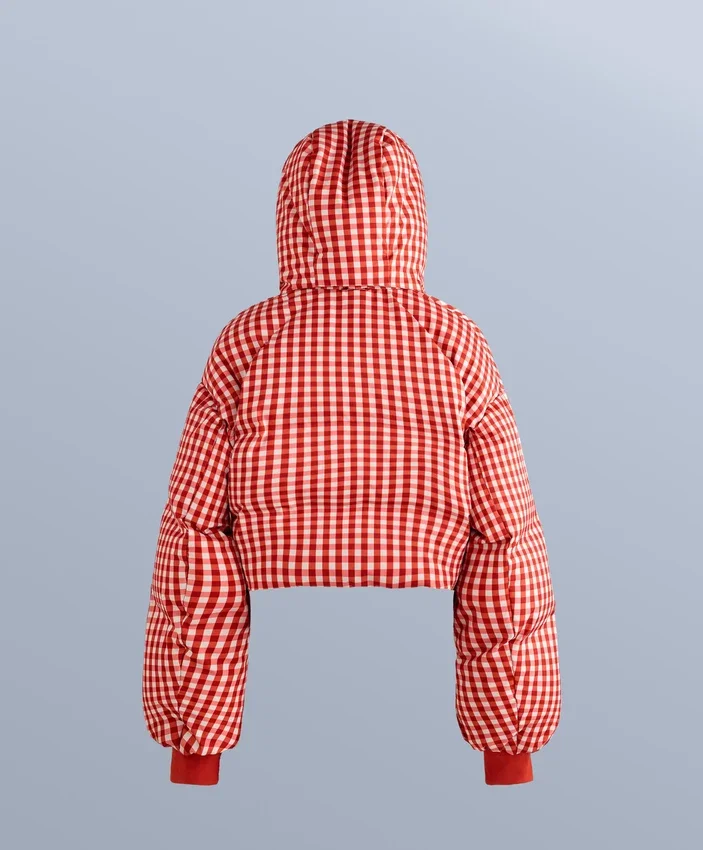 Chaqueta corta de esquí ligera, 80 % plumón y 20 % Minardi Piume, resistente al agua Chaqueta corta de esquí ligera, 80 % plumón y 20 % Minardi Piume, resistente al agua