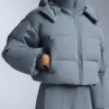 Chaqueta corta de esquí ligera, 80 % plumón y 20 % Minardi Piume, resistente al agua Chaqueta corta de esquí ligera, 80 % plumón y 20 % Minardi Piume, resistente al agua