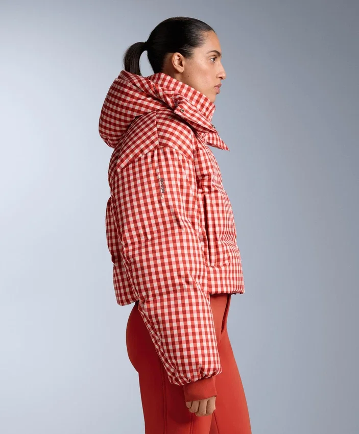 Chaqueta corta de esquí ligera, 80 % plumón y 20 % Minardi Piume, resistente al agua Chaqueta corta de esquí ligera, 80 % plumón y 20 % Minardi Piume, resistente al agua