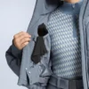 Chaqueta corta de esquí ligera, 80 % plumón y 20 % Minardi Piume, resistente al agua Chaqueta corta de esquí ligera, 80 % plumón y 20 % Minardi Piume, resistente al agua