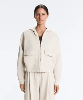 chaqueta de algodn piqu con capucha 2 280x339 - Chaqueta de algod&oacute;n piqu&eacute; con capucha