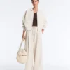 Chaqueta de algodón piqué con capucha Chaqueta de algodón piqué con capucha