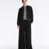 Chaqueta de corte recto con modal Soft Touch