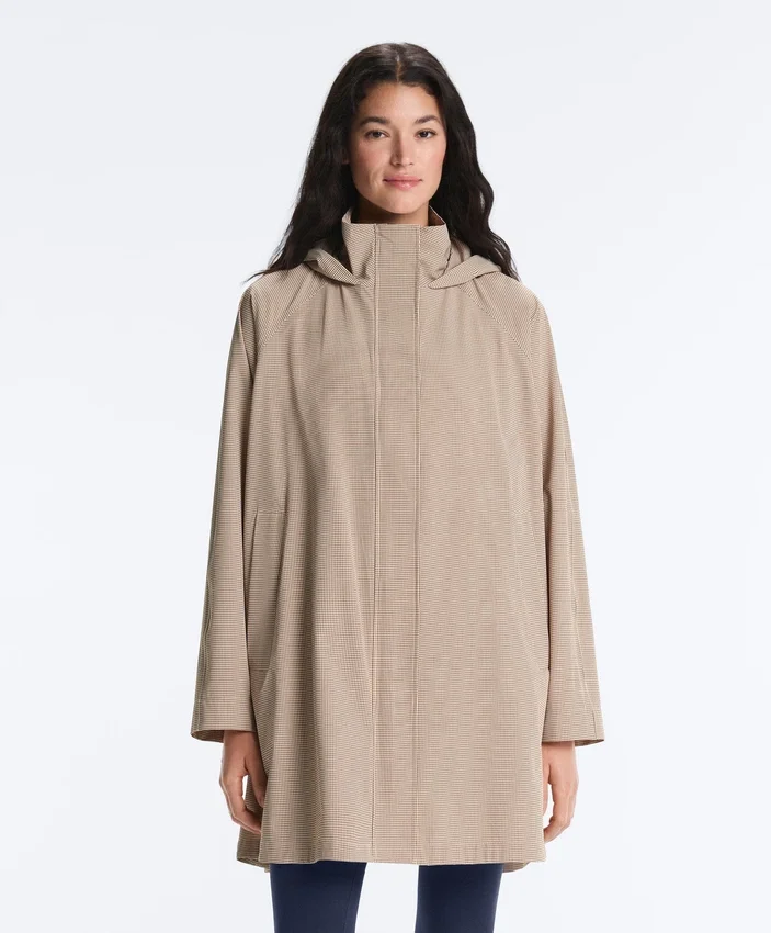 Chaqueta de cuadros vichy extra ligera e impermeable 10K Chaqueta de cuadros vichy extra ligera e impermeable 10K