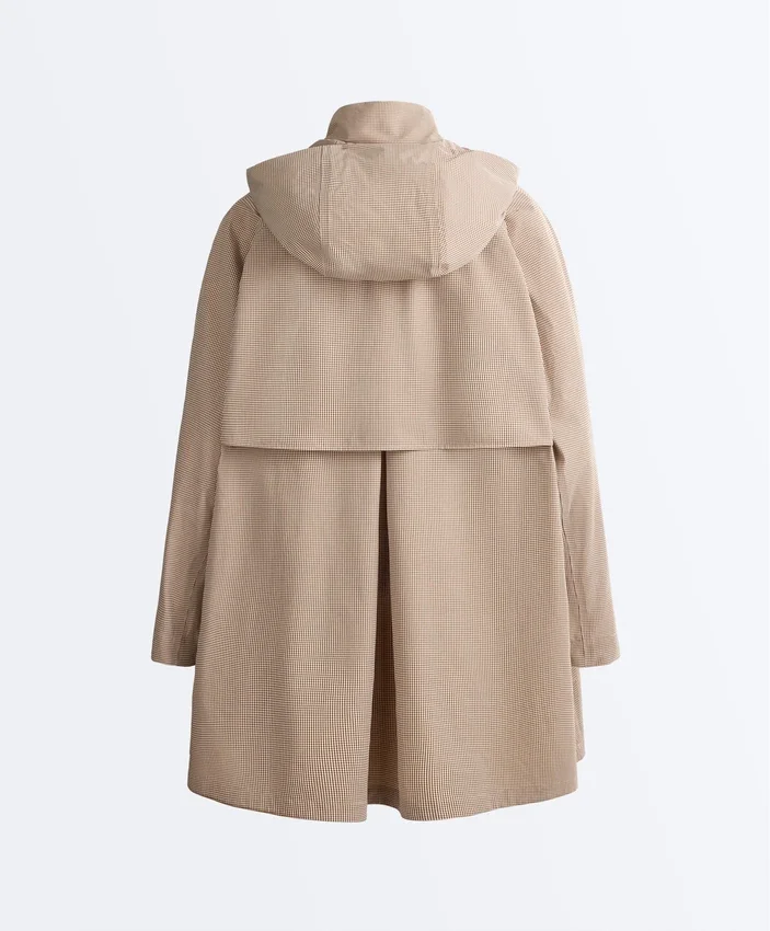 Chaqueta de cuadros vichy extra ligera e impermeable 10K Chaqueta de cuadros vichy extra ligera e impermeable 10K