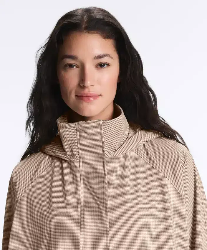 Chaqueta de cuadros vichy extra ligera e impermeable 10K Chaqueta de cuadros vichy extra ligera e impermeable 10K