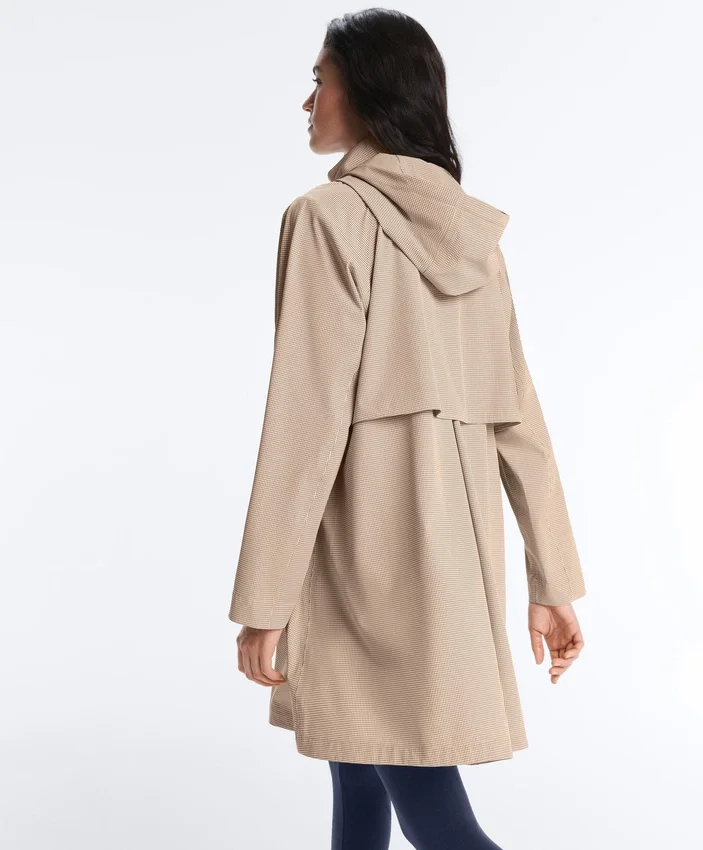 Chaqueta de cuadros vichy extra ligera e impermeable 10K Chaqueta de cuadros vichy extra ligera e impermeable 10K