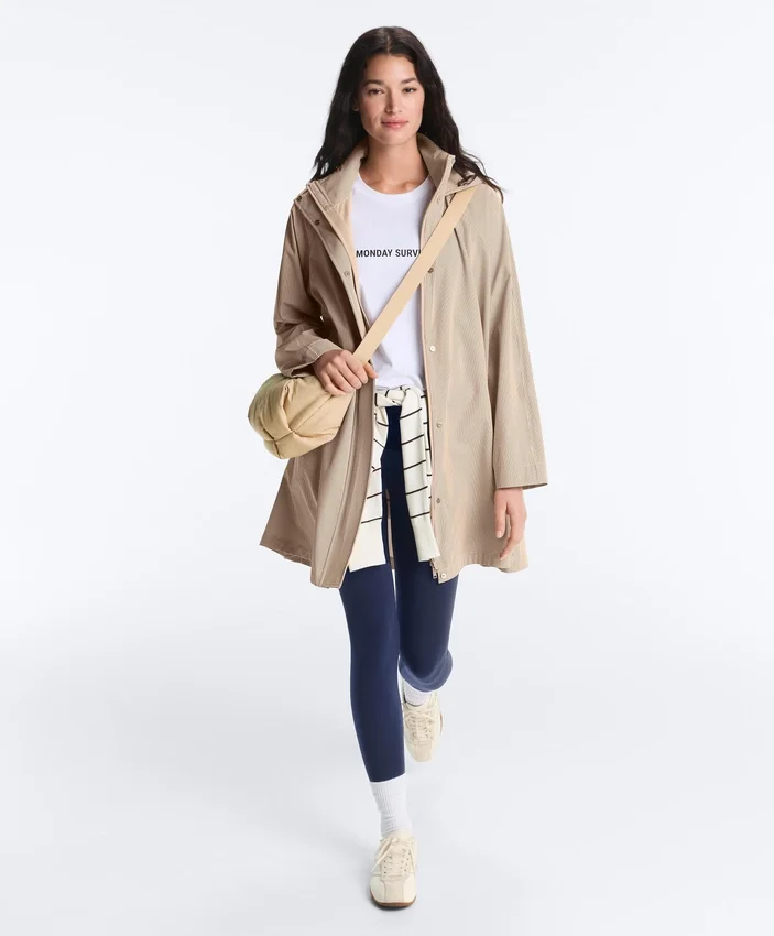 Chaqueta de cuadros vichy extra ligera e impermeable 10K Chaqueta de cuadros vichy extra ligera e impermeable 10K
