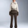 Chaqueta de esquí Primaloft® ajustada y resistente al agua con bloques de color Chaqueta de esquí Primaloft® ajustada y resistente al agua con bloques de color