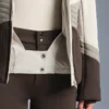 Chaqueta de esquí Primaloft® ajustada y resistente al agua con bloques de color Chaqueta de esquí Primaloft® ajustada y resistente al agua con bloques de color