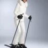 Chaqueta de esquí Primaloft® resistente al agua y de corte ajustado