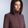 Chaqueta de esquí Primaloft® resistente al agua y de corte ajustado
