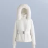 Chaqueta de esquí Primaloft® resistente al agua y de corte ajustado