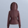 Chaqueta de esquí Primaloft® resistente al agua y de corte ajustado