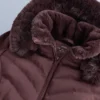 Chaqueta de esquí Primaloft® resistente al agua y de corte ajustado