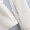 Chaqueta de esquí Primaloft® resistente al agua y de corte ajustado