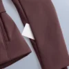 Chaqueta de esquí Primaloft® resistente al agua y de corte ajustado