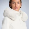 Chaqueta de esquí Primaloft® resistente al agua y de corte ajustado