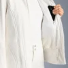Chaqueta de esquí Primaloft® resistente al agua y de corte ajustado
